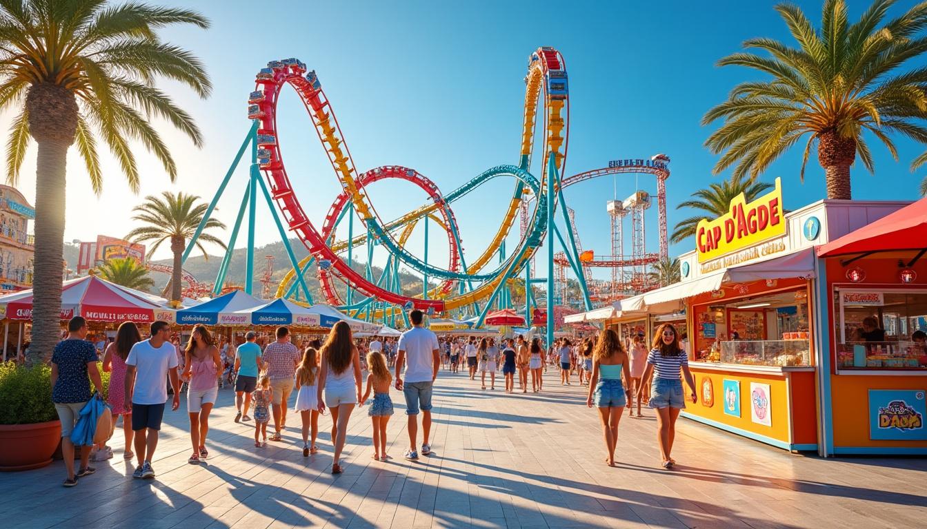 Parc d’attractions du Cap d’Agde : fun sous le soleil héraultais