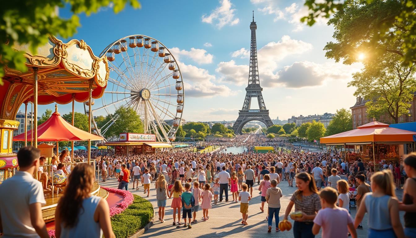 Parc Parc de Paris : des attractions pour toute la famille