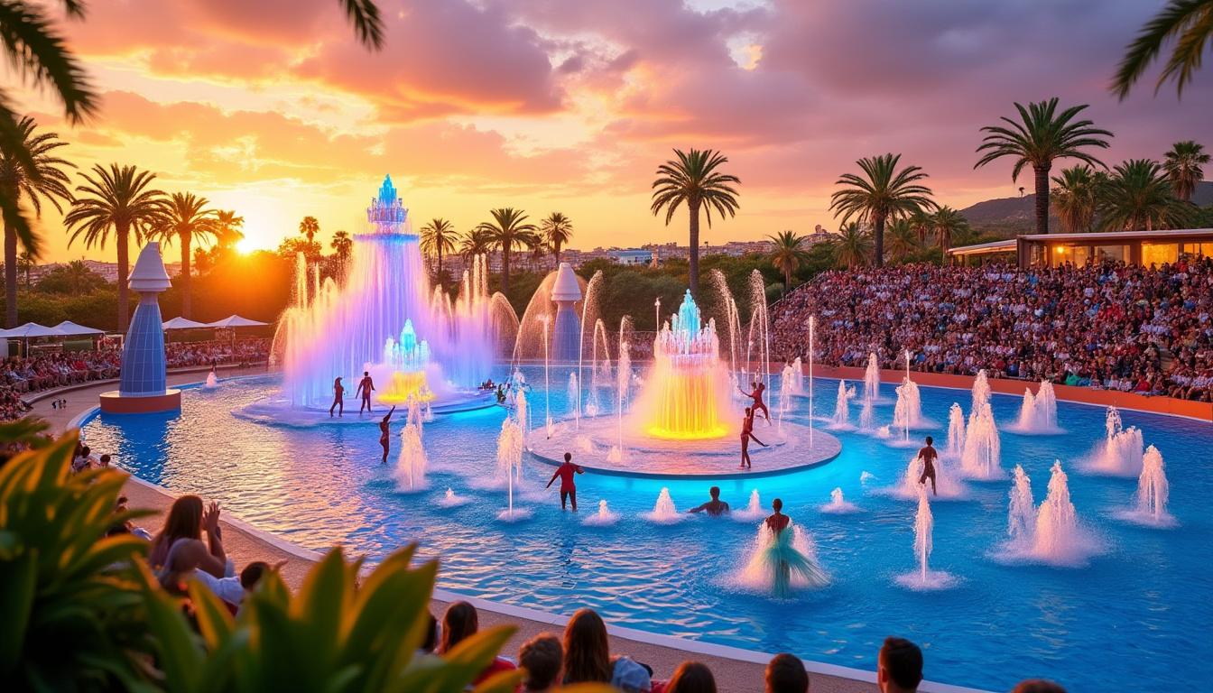 Parc aquatique Aquashow : la magie des spectacles aquatiques à Albufeira