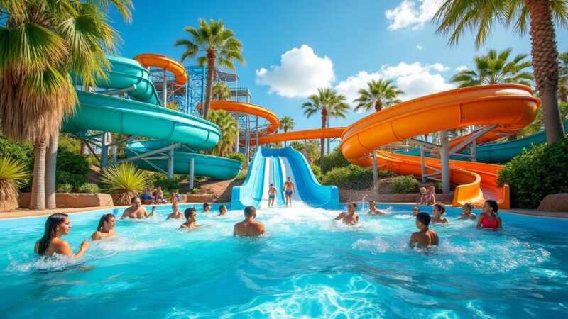 Parc d&rsquo;Attractions Splashworld : glissades à Agde