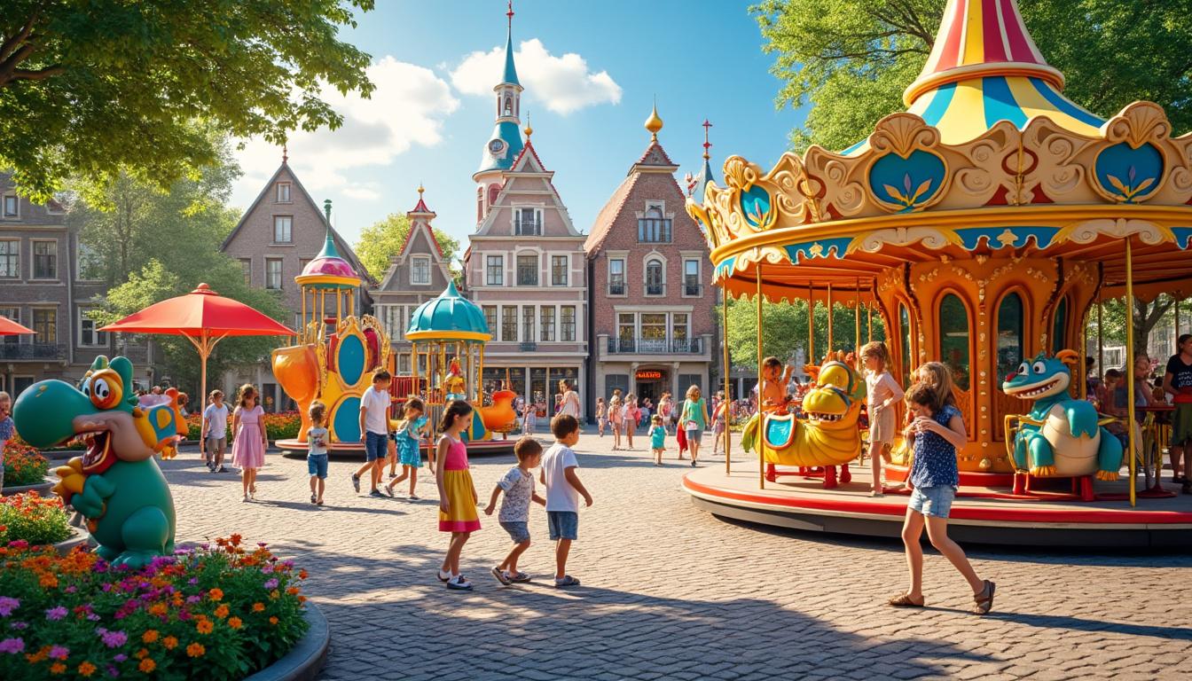 Parc Plopsa : des aventures enfantines en Belgique