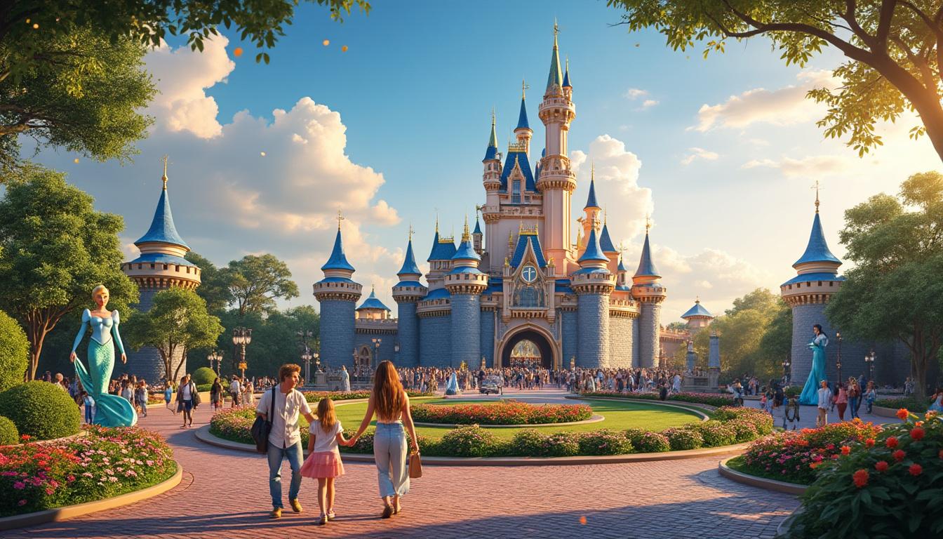 Parc Disneyland Paris : la magie des contes de fées