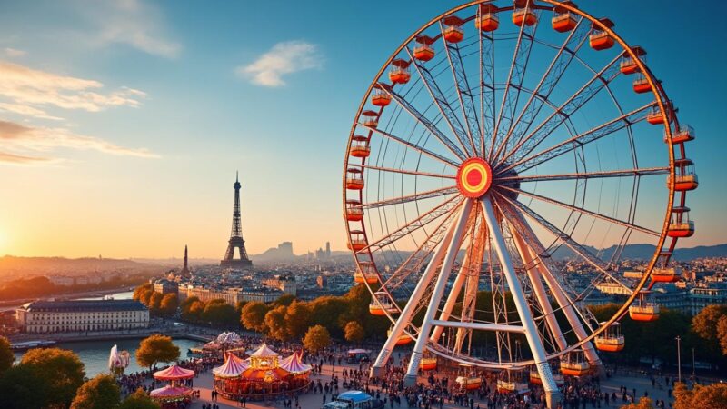 Parc Ferris Wheel Adventure : une vue imprenable sur Paris