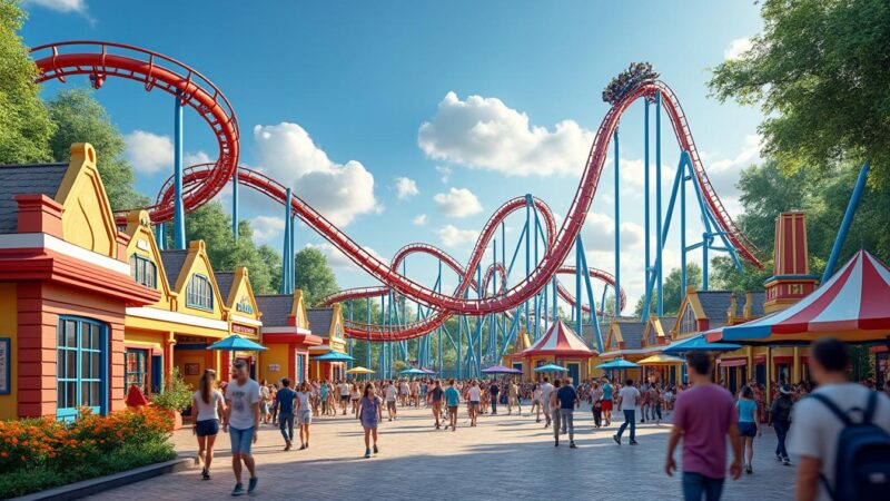 Parc Adventureland : sensations fortes garanties à Vienne