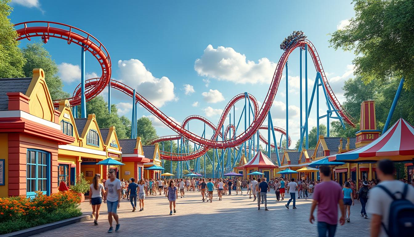 Parc Adventureland : sensations fortes garanties à Vienne